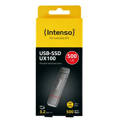 Intenso 3850450 lecteur à circuits intégrés externe 500 Go USB Type-A / USB Type-C 3.2 Gen 1 (3.1 Ge - Disque dur Externe - visuel 5