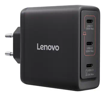 Achat responsable Lenovo 40AW100BEU chargeur d'appareils mobiles Universel Noir Secteur Intérieure