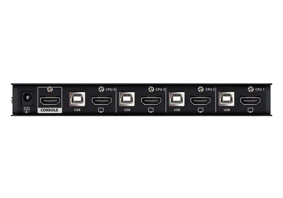 ATEN CS784H commutateur écran, clavier et souris Noir - Accessoire Réseau - visuel 3