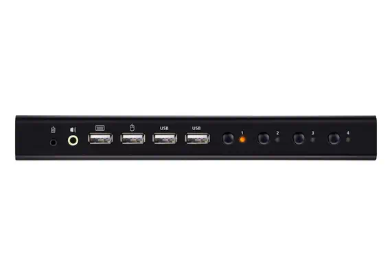 ATEN CS784H commutateur écran, clavier et souris Noir - Accessoire Réseau - visuel 2