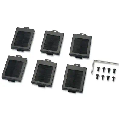 NetShelter - Ouvertures à brosse pour rails de montage - NetShelter SX - AR3x5x - APC - Rack et Armoire - visuel 2