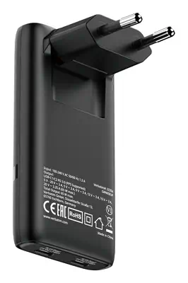 Verbatim 32354 chargeur d'appareils mobiles Ordinateur portable, Smartphone, Tablette Noir Secteur C - Boitier d'alimentation - visuel 1