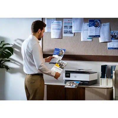 HP OfficeJet Pro Sans fil Couleur Imprimante - Multifonctions Jet d'encre - visuel 5