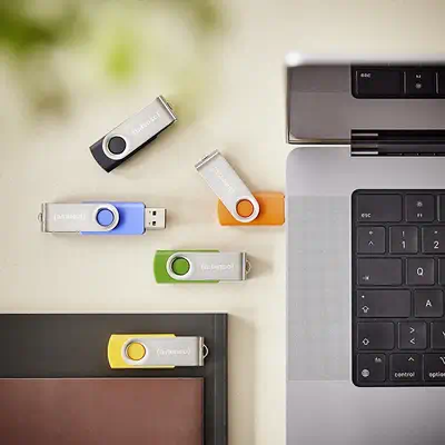 5 x Clé USB Basic Line, 8 Go, USB-A, 3.2 Gen 1x1, couleurs assorties - Intenso - visuel 6