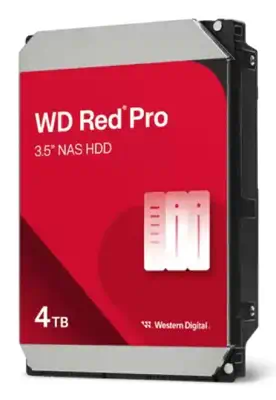 Western Digital Red Pro disque dur 4 To 7200 tr/min 256 Mo 3.5" Série ATA III - Disque dur Interne - visuel 1