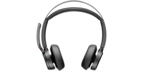 Voyager Focus 2-M USB-C-C Headset USB-C/A Adapter Charging Stand Poly+ 3years - HP - Casque Micro - visuel 1