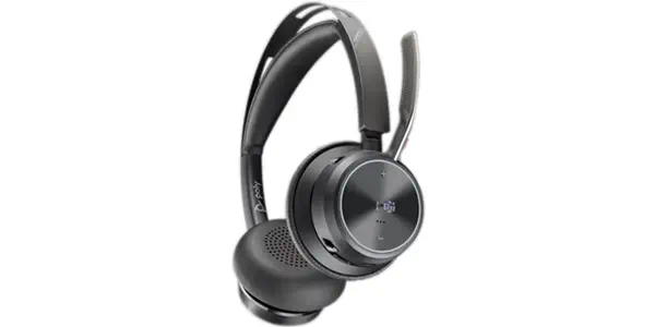 Voyager Focus 2-M USB-C-C Headset USB-C/A Adapter Charging Stand Poly+ 3years - HP - Casque Micro - visuel 6