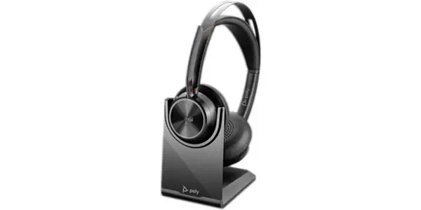 Voyager Focus 2-M USB-C-C Headset USB-C/A Adapter Charging Stand Poly+ 3years - HP - Casque Micro - visuel 9