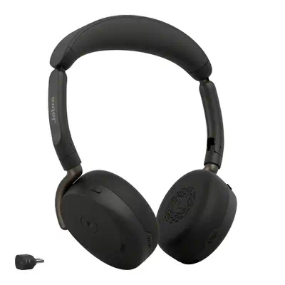 Jabra Evolve3 65 Flex Casque Sans fil Arceau Bureau/Centre d'appels USB Type-C Bluetooth Noir - Casque Micro - visuel 3