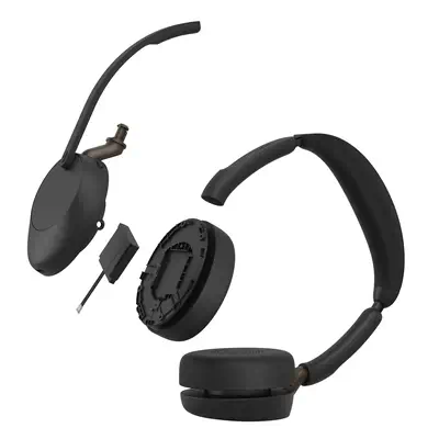 Jabra Evolve3 65 Casque Sans fil Arceau Bureau/Centre d'appels USB Type-C Bluetooth Noir - Casque Micro - visuel 6