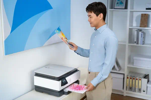 OfficeJet Pro Sans fil Couleur Imprimante, Instant Ink; Impression recto-verso - HP - Multifonctions Jet d'encre - visuel 8