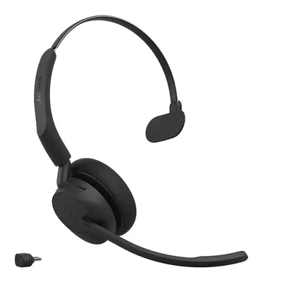 Jabra Evolve3 45 Casque Sans fil Arceau Bureau/Centre d'appels USB Type-C Bluetooth Noir - Casque Micro - visuel 2