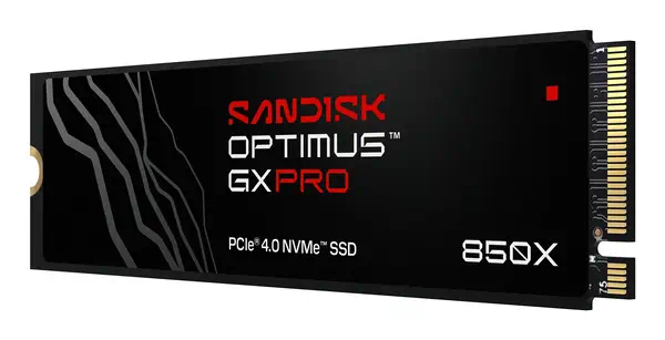 SanDisk Optimus GX PRO 850X 2 To M.2 PCI Express 4.0 NVMe TLC 3D NAND - Sandisk - Disque dur SSD - visuel 2