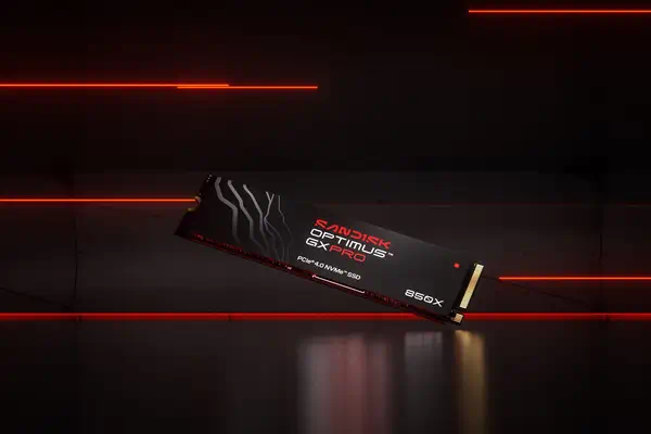 SanDisk Optimus GX PRO 850X 2 To M.2 PCI Express 4.0 NVMe TLC 3D NAND - Sandisk - Disque dur SSD - visuel 3