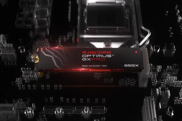 SanDisk Optimus GX PRO 850X 2 To M.2 PCI Express 4.0 NVMe TLC 3D NAND - Sandisk - Disque dur SSD - visuel 4