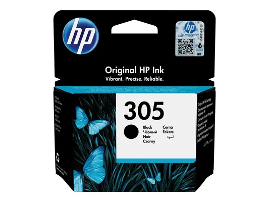 HP 305 Black Original Ink Cartridge - Cartouches d'encre - visuel 1