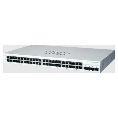 Cisco CBS220-48T-4G Géré L2 Gigabit Ethernet (10/100/1000) 1U Blanc - Switchs et Hubs - visuel 1