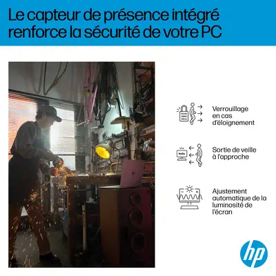 HP E0AS5EA laptop Copilot+ PC AMD Ryzen AI 7 350 40,6 cm (16") Écran tactile 2K 24 Go LPDDR5x-SDRAM  - PC Portable - visuel 9