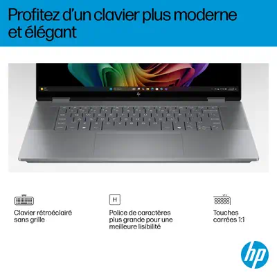 HP E0AS5EA laptop Copilot+ PC AMD Ryzen AI 7 350 40,6 cm (16") Écran tactile 2K 24 Go LPDDR5x-SDRAM  - PC Portable - visuel 9