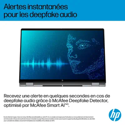 HP E0AS5EA laptop Copilot+ PC AMD Ryzen AI 7 350 40,6 cm (16") Écran tactile 2K 24 Go LPDDR5x-SDRAM  - PC Portable - visuel 10