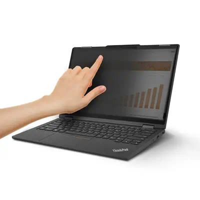 Filtre de Confidentialité Lumineux Lenovo X13 Yoga Gen 4 avec Fonction Tactile, Rabattable, Transmis - StarTech - Protection d'écran et Filtre - visuel 3
