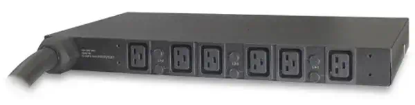 APC Rack PDU Basic 1U 14.4kW 208V 6 C19 - Rack et Armoire - visuel 5