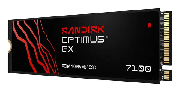 SanDisk Optimus GX 7100 4 To M.2 PCI Express 4.0 NVMe TLC 3D NAND - Sandisk - Disque dur SSD - visuel 2
