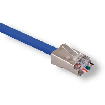 MCL RJ-45B6U-100 connecteur de fils RJ-45 Argent - Carte Réseau - visuel 3