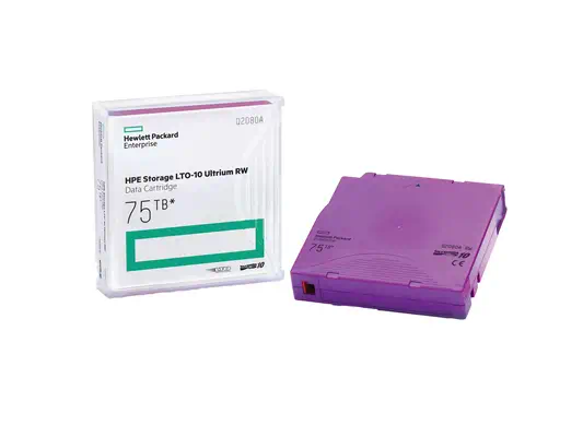 HPE Storage LTO-10 Ultrium 75TB RW Data Cartridge - Cartouche LTO - visuel 1