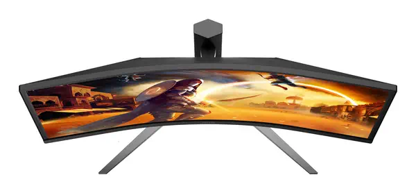 AOC G4 CU34G4ZCA écran plat de PC 86,4 cm (34") 3440 x 1440 pixels Wide Quad HD Noir, Rouge - Ecran Ordinateur - visuel 9
