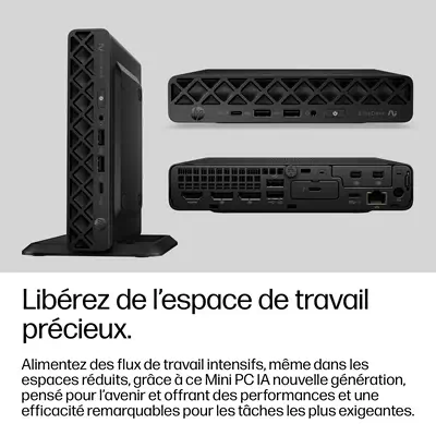 EliteDesk 8 Mini G2a Desktop Next Gen AI PC - HP - Unité Centrale - visuel 9