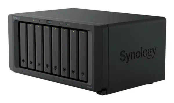 Synology DiskStation DS1825neo+ NAS Bureau AMD Ryzen V1500B 4 Go DDR4 0 To Synology DSM Noir - Serveur NAS - visuel 2