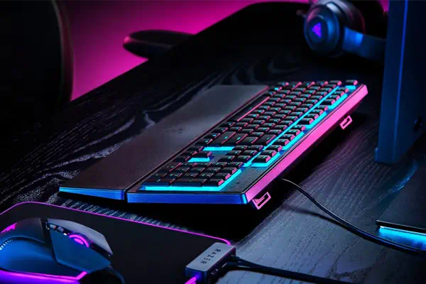 Razer Ornata V3 X clavier Gaming USB Français Noir - Clavier - visuel 5