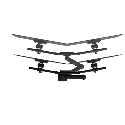 Dataflex 52.603 support d'écran plat pour bureau 68,6 cm (27") Noir - Support Fixe & Mobile - visuel 3