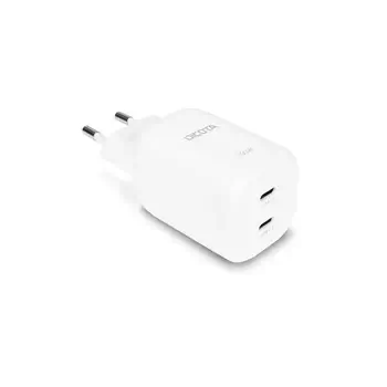 Meilleur prix DICOTA D32186 chargeur d'appareils mobiles Ordinateur portable, Smartphone, Tablette Blanc Secteur C