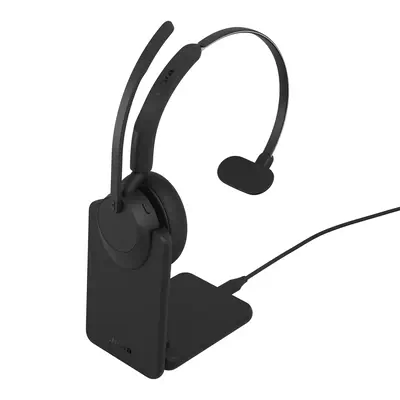 Jabra Evolve3 45 Casque Sans fil Arceau Bureau/Centre d'appels USB Type-A Bluetooth Noir - Casque Micro - visuel 2
