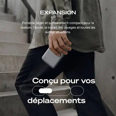 Seagate Expansion disque dur externe 2 To 2.5" USB Type-C Noir - Disque dur Externe - visuel 4