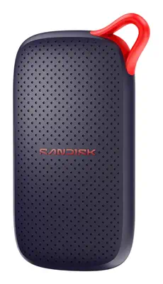 SanDisk Portable SSD (V3) 1 To USB Type-C 3.2 Gen 2 (3.1 Gen 2) Marine, Rouge - Sandisk - Disque dur SSD - visuel 1