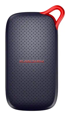 SanDisk Portable SSD (V3) 1 To USB Type-C 3.2 Gen 2 (3.1 Gen 2) Marine, Rouge - Sandisk - Disque dur SSD - visuel 2