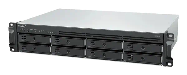 Synology RackStation RS1226+ serveur de stockage NAS Rack (2 U) AMD Ryzen V1500B 4 Go DDR4 0 To Syno - Serveur NAS - visuel 2