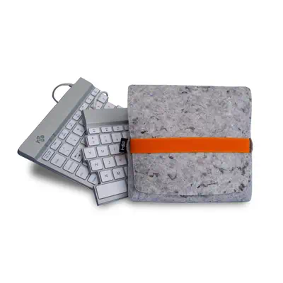 R-Go Pouch pochette en feutre pour clavier fractionné, fabriquée à partir de textiles recyclés, prod - R-Go Tools - Clavier - visuel 3