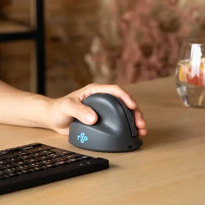 Souris verticale R-Go HE Basic, souris ergonomique, taille moyenne (longueur de la main : 165-185 mm - R-Go Tools - visuel 10