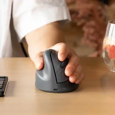 Souris verticale R-Go HE Basic, souris ergonomique, taille moyenne (longueur de la main : 165-185 mm - R-Go Tools - visuel 8