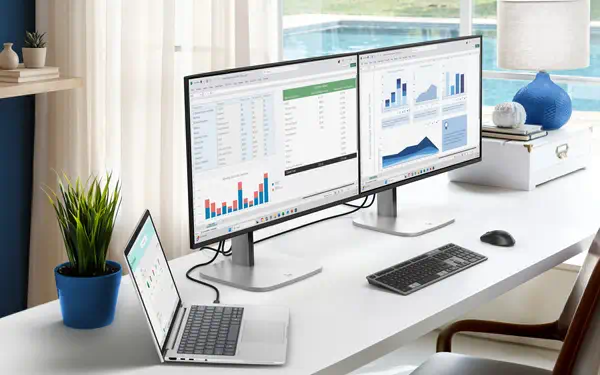 Écran station d’accueil HP Series 5 Pro 27 pouces FHD USB-C – HP 527fd G2 - Ecran Ordinateur - visuel 7