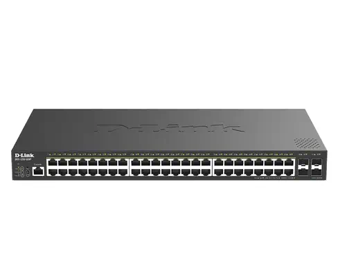 D-Link DGS-1250-52XP Géré L2+/L3 Gigabit Ethernet (10/100/1000) Connexion Ethernet, supportant l'ali - Switchs et Hubs - visuel 1