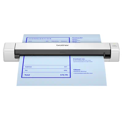 Brother DS-640E Scanner portable 600 x 600 DPI A4 Noir, Blanc - visuel 1