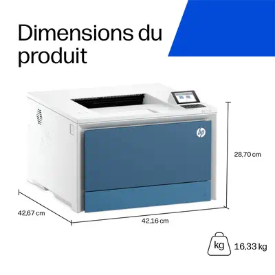 HP CLR LASERJET ENT 4701DW PRINTER:EUR Couleur A4 Wifi - Imprimante Laser - visuel 9