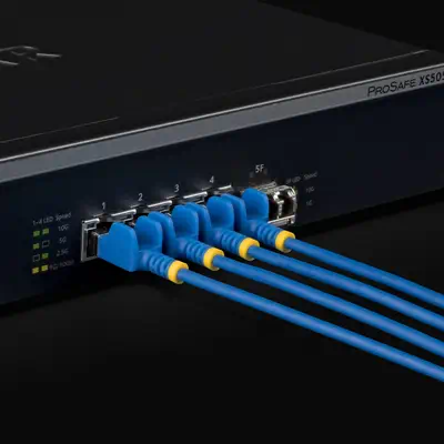 StarTech.com 6ASTP34BKS15CM10PK câble de réseau Noir 0,15 m Cat6a U/FTP (STP) Rond - Switchs et Hubs - visuel 6
