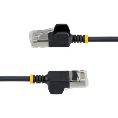 StarTech.com 6ASTP34BKS15CM10PK câble de réseau Noir 0,15 m Cat6a U/FTP (STP) Rond - Switchs et Hubs - visuel 4