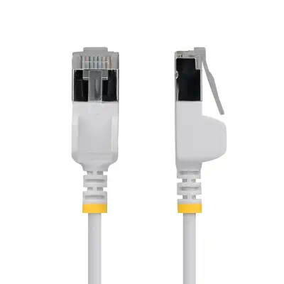 StarTech.com 6ASTP34WHS30CM10PK câble de réseau Blanc 0,3 m Cat6a U/FTP (STP) Rond - Switchs et Hubs - visuel 3